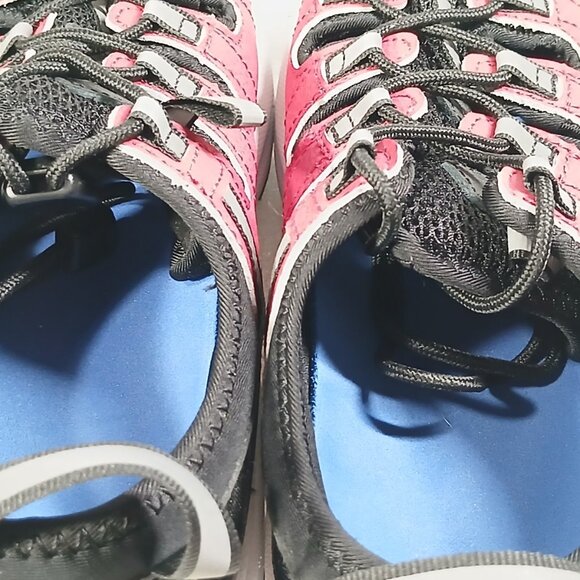 Dr. Comfort Red & Black Athletic Walking Shoes Women's 6W Extra Wide EUC - Picture 7 of 13